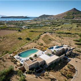 6 bedroom villa with pool, East Paros, sleeps 12